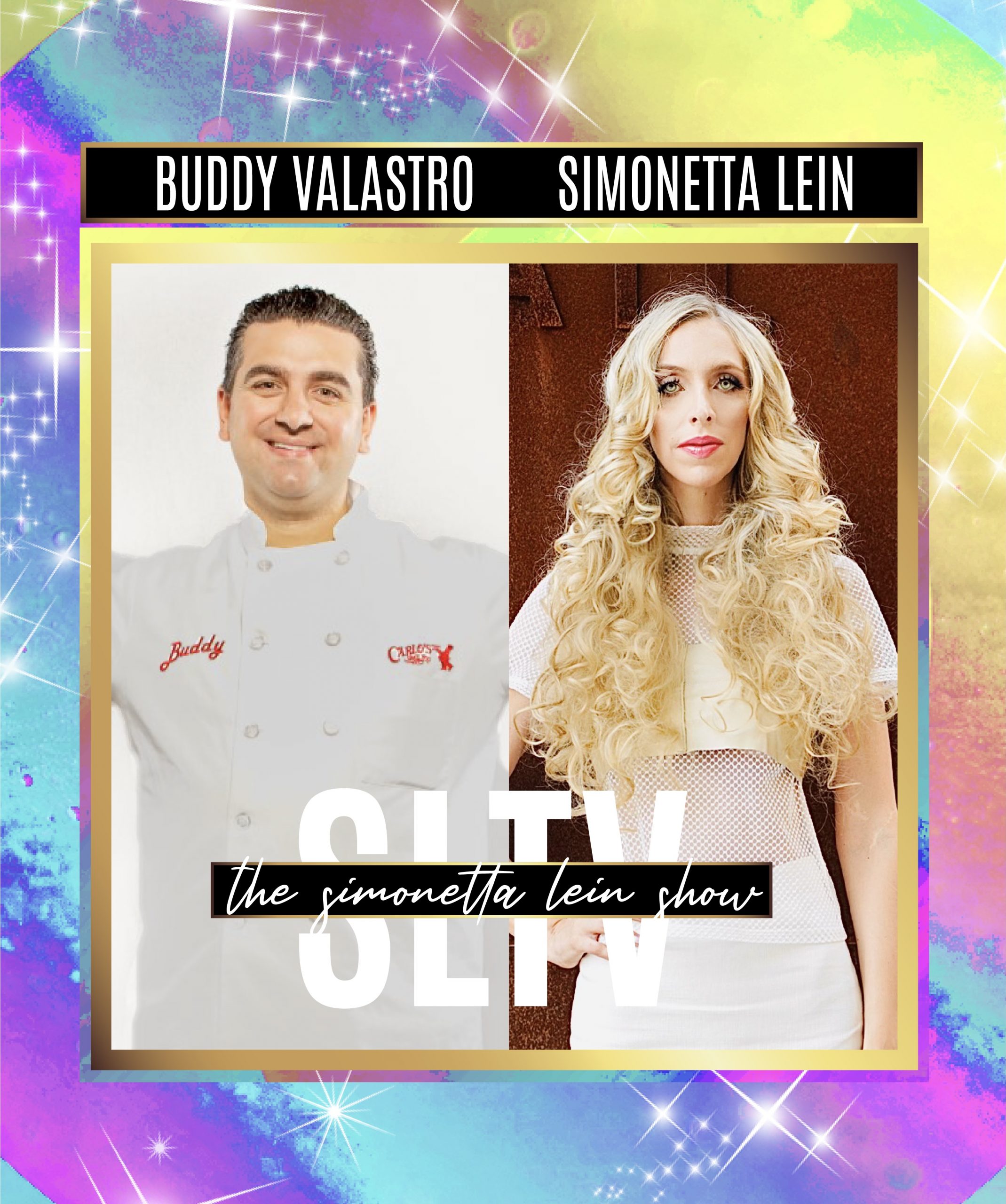 Buddy Valastro “The Cake Boss” Guests On The Simonetta Lein Show On SLTV