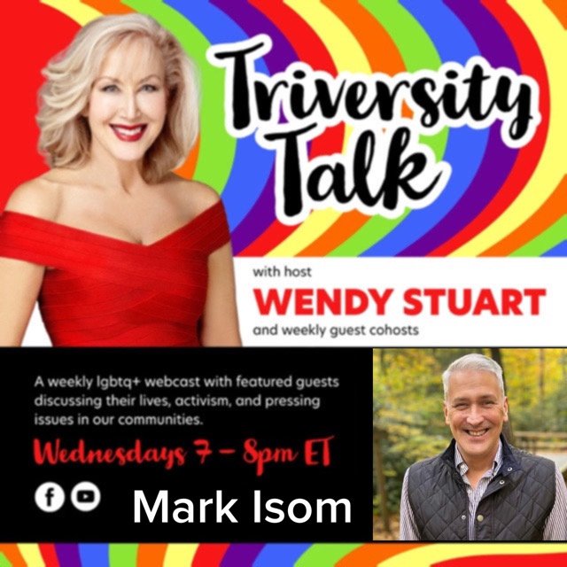 Mark Isom Guests On TriVersity Talk With Host Wendy Stuart 7 PM ET Wednesday, March 18th, 2026