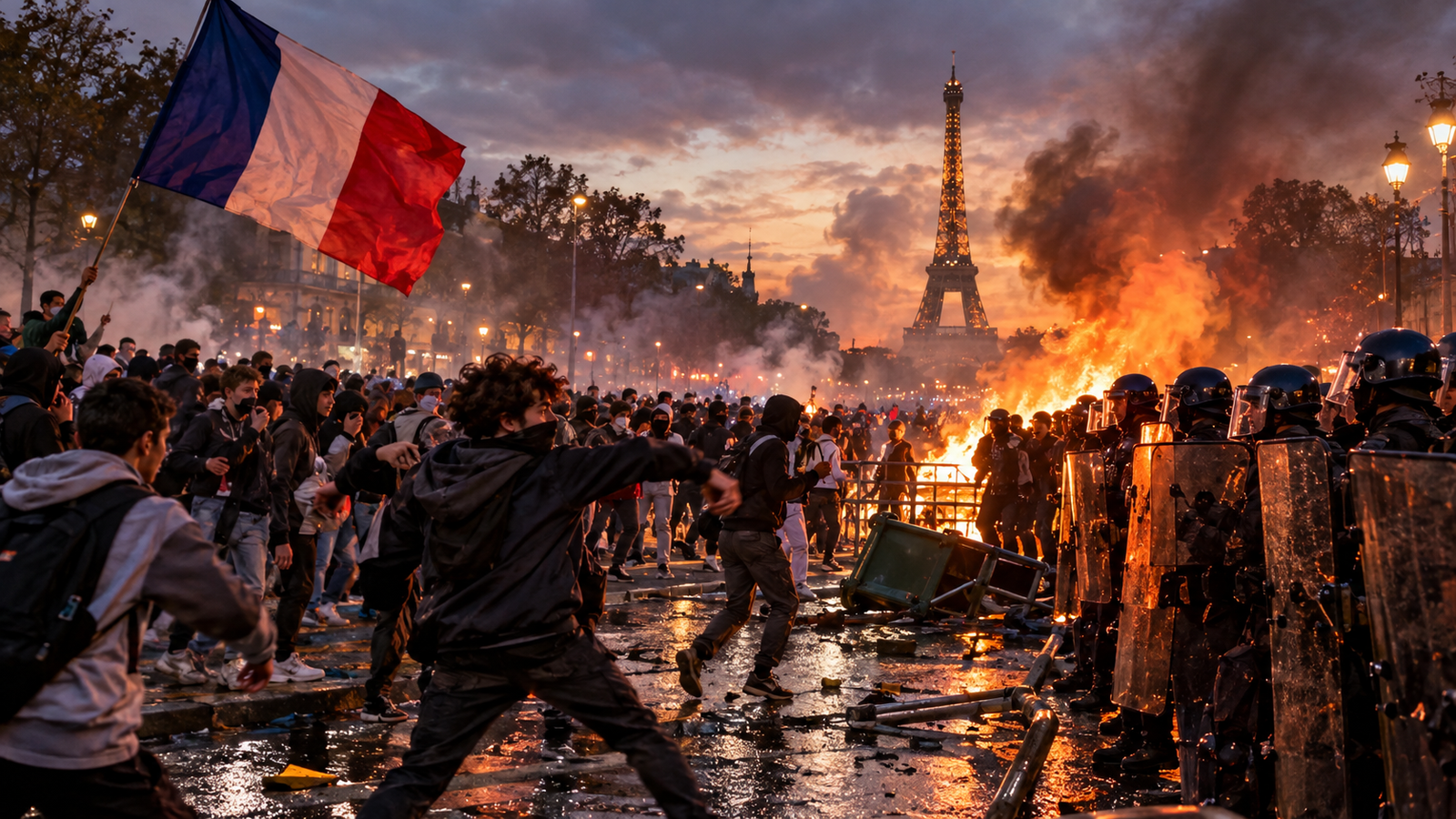 French Riots: Evil Forces  By Howard Bloom